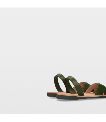 Menorquina vegana Desserto cruzada verde