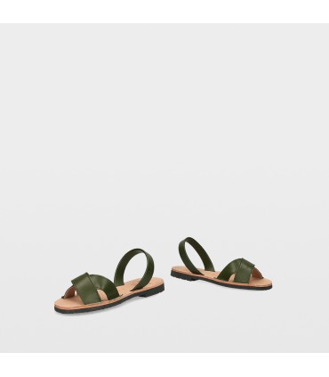 Menorquina vegana Desserto cruzada verde